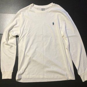 Polo Ralph Lauren Long Sleeves T-shirt (White)